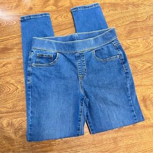 Cat & Jack PullOn medium Wash Jeggings Denim Jeans kids size 14 NWOT
